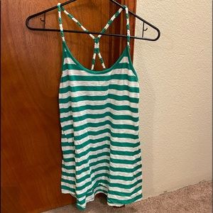 Women’s Derek Heart striped tank top